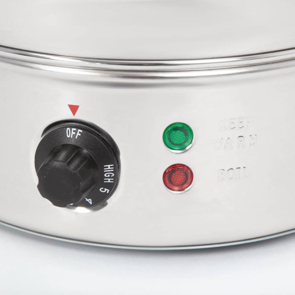 Popcorn machine control panel with settings