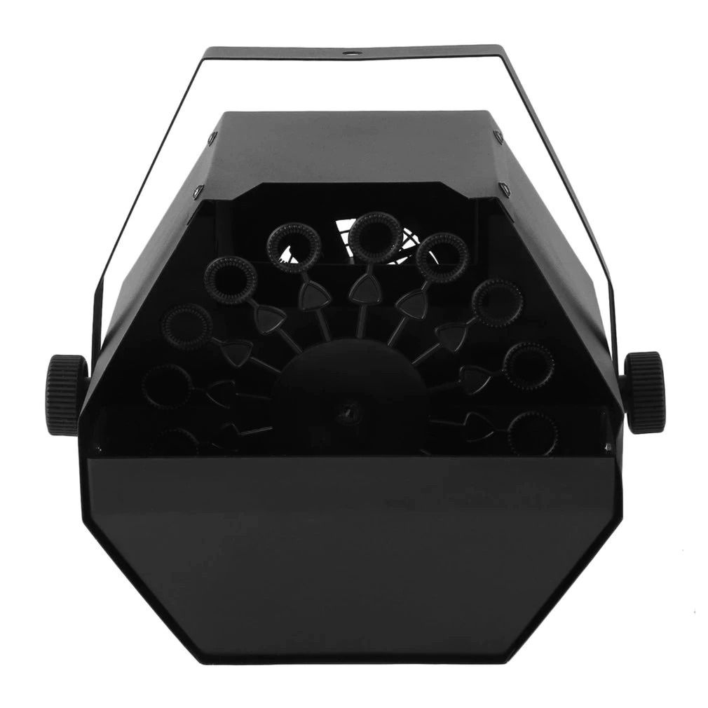 Black LED light effect machine with multiple outputs