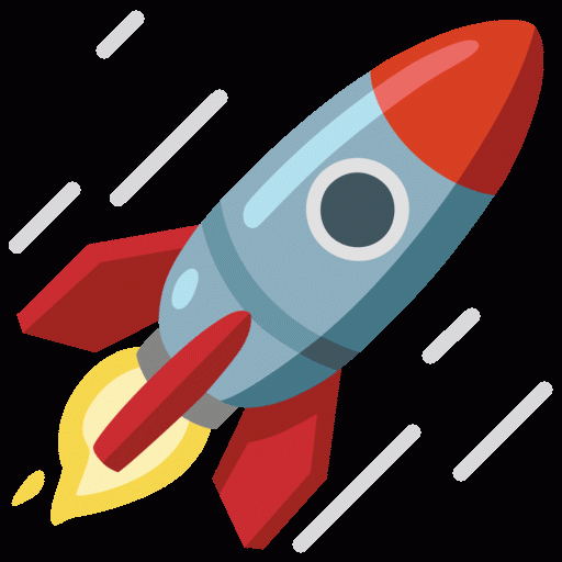 Rocket icon symbolizing team spirit and adventure
