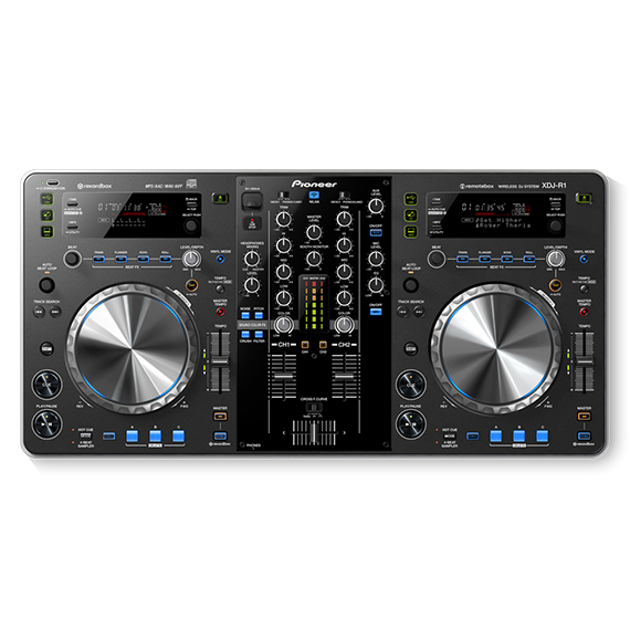 Pioneer XDJ-R1 DJ controller with dual platters and mixer interface