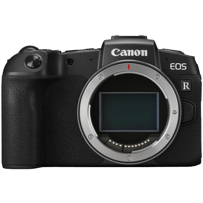 Canon EOS R mirrorless camera front view