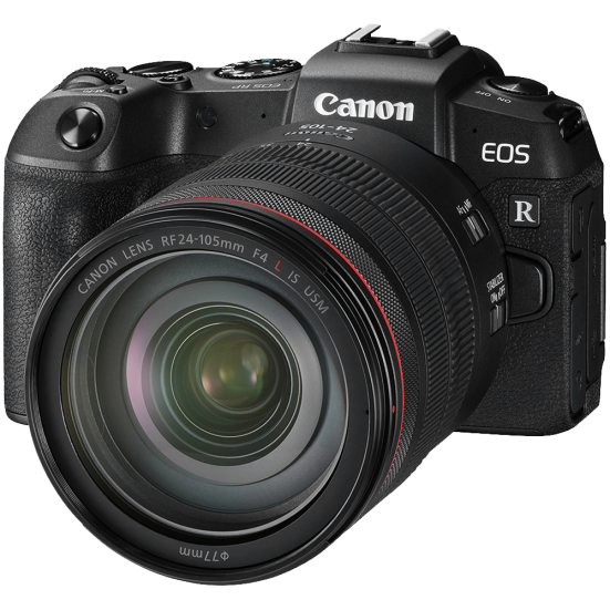 Canon EOS R camera with 24-105mm lens