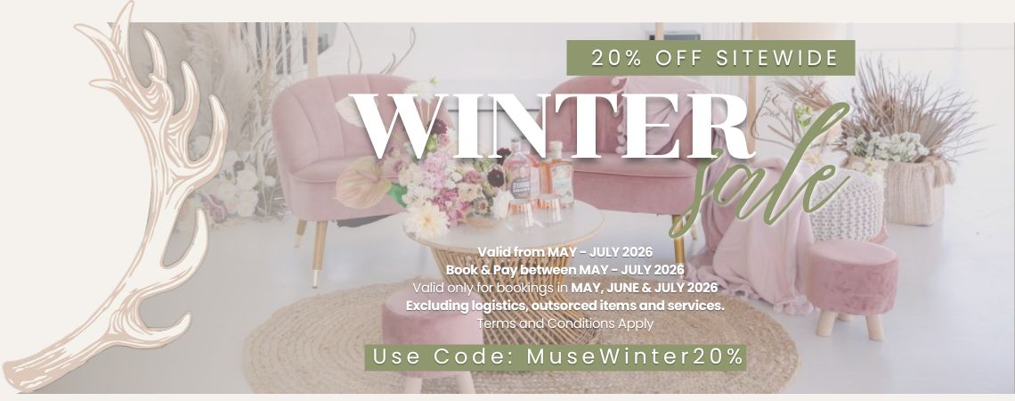 Promotional graphic for winter sale with discount details