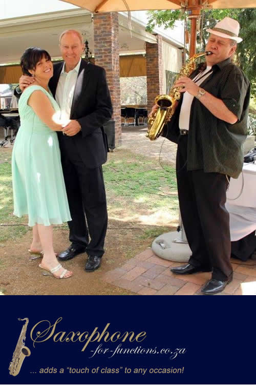 Live Saxophone music for weddings, functions and events cover image