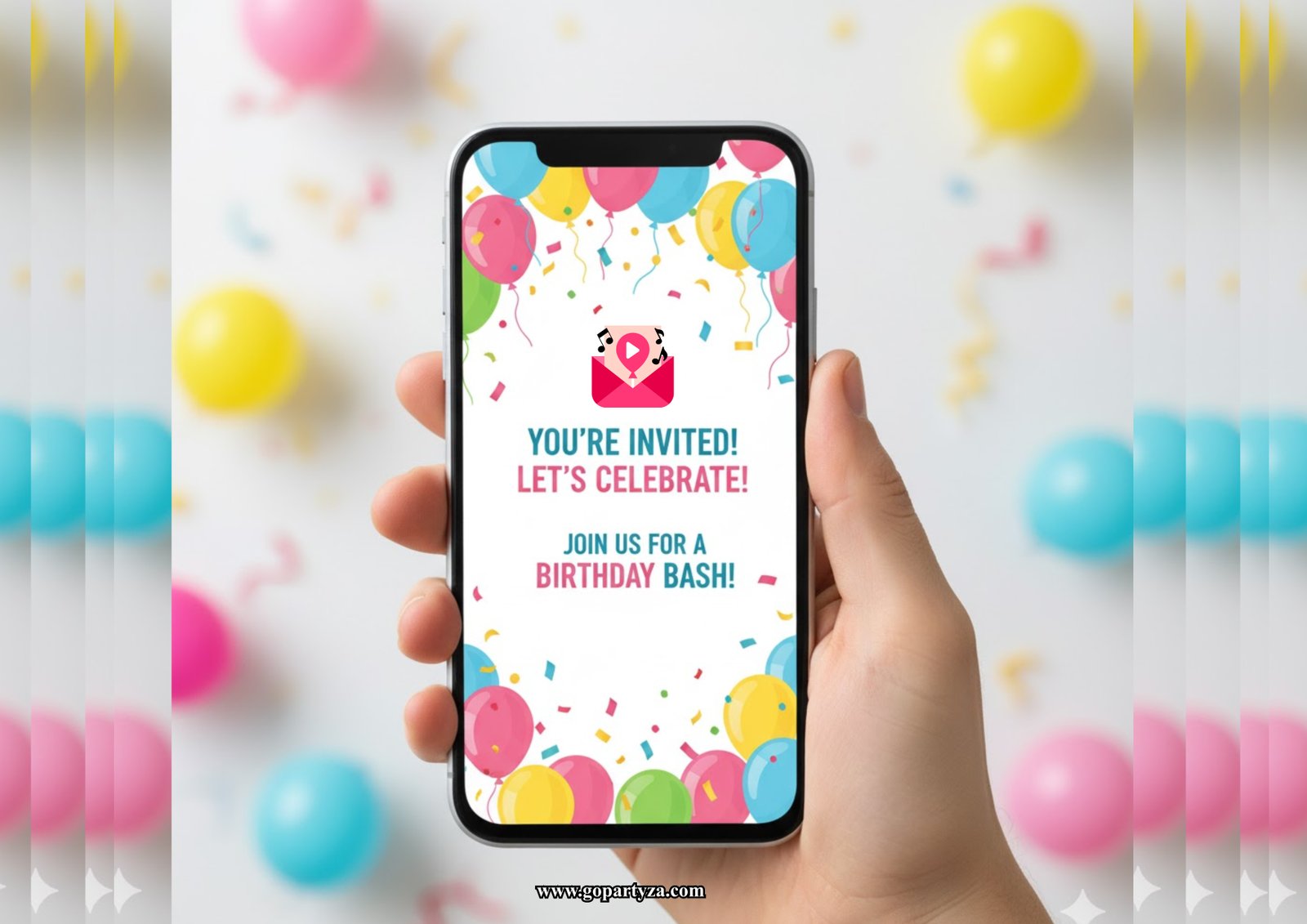 PartyZa Invitation Maker cover image