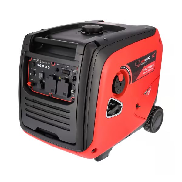 Red portable generator for event power supply