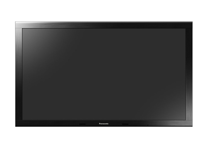Black Panasonic display screen