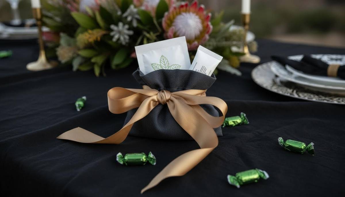 Guest survival pouch for plus-ones