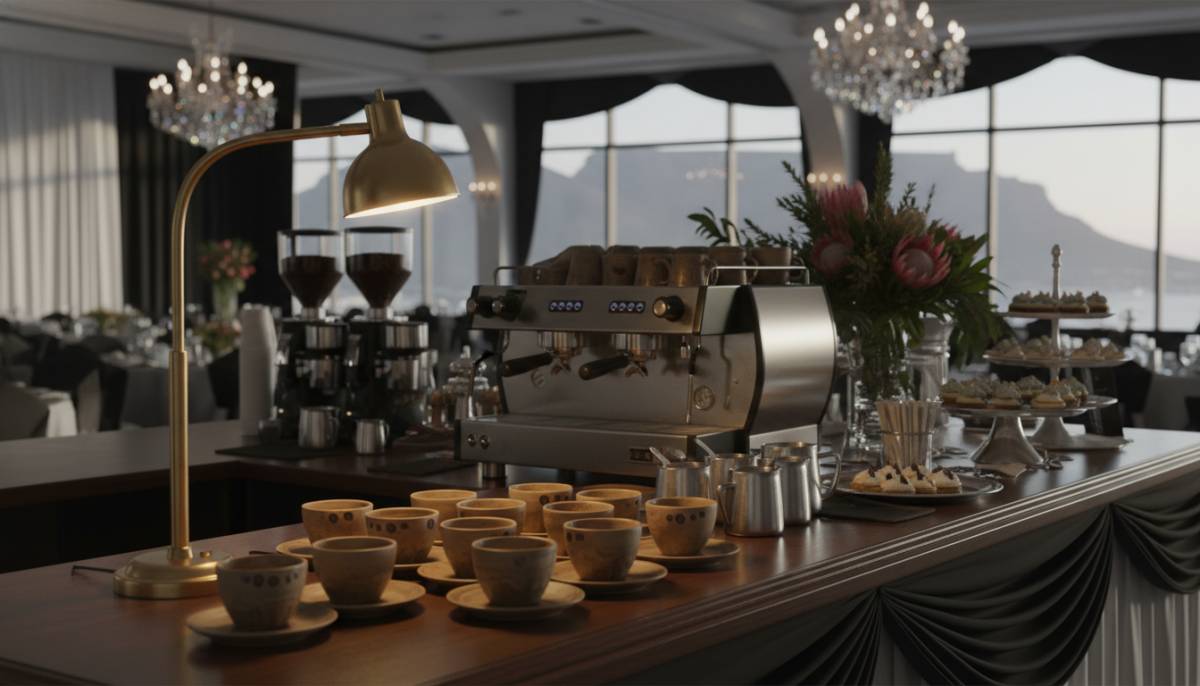 Coffee station at a gala