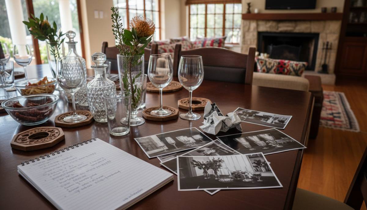 Supplier brief notes for a farewell party