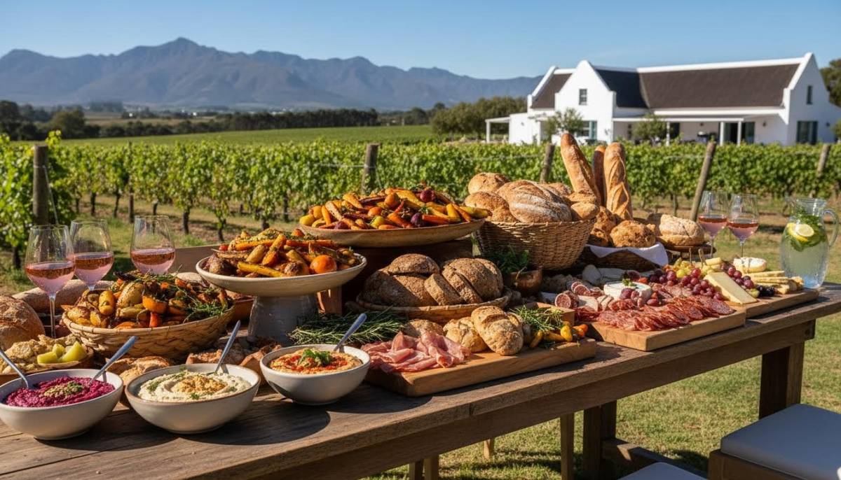 Shared supper table for a vow renewal