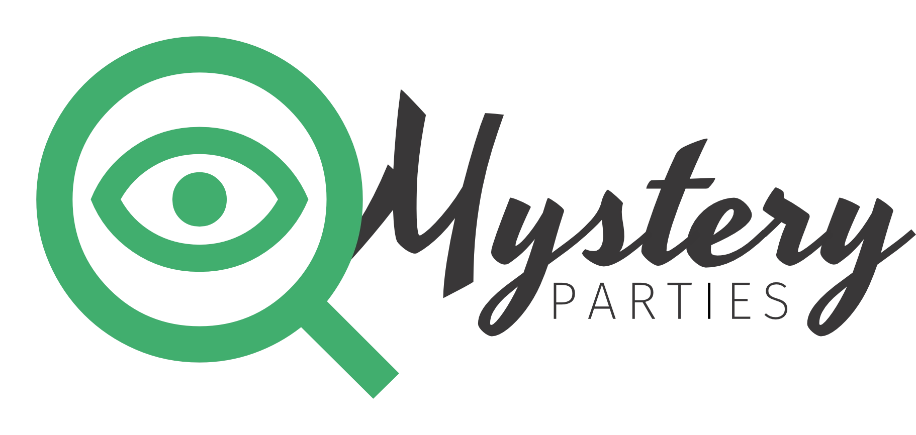 Mystery Parties – Host you own murder mystery party with one of our DIY kits. logo